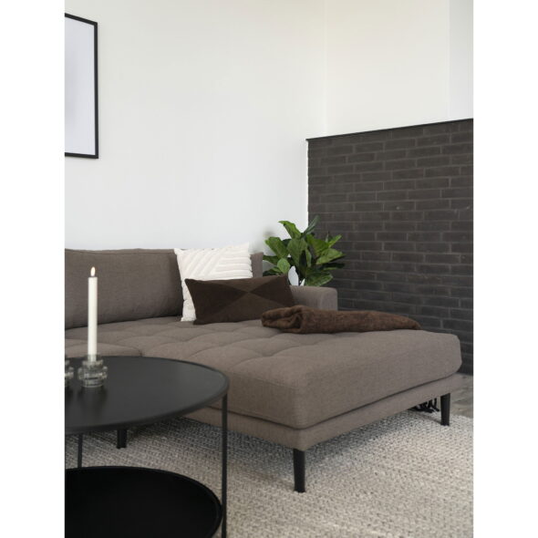House Nordic - Griffith Cushion - Kissen, braun 30x60 cm – Bild 5