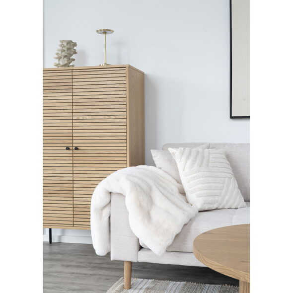 House Nordic - Albany Cushion - Kissen, weiß 45x45 cm – Bild 2