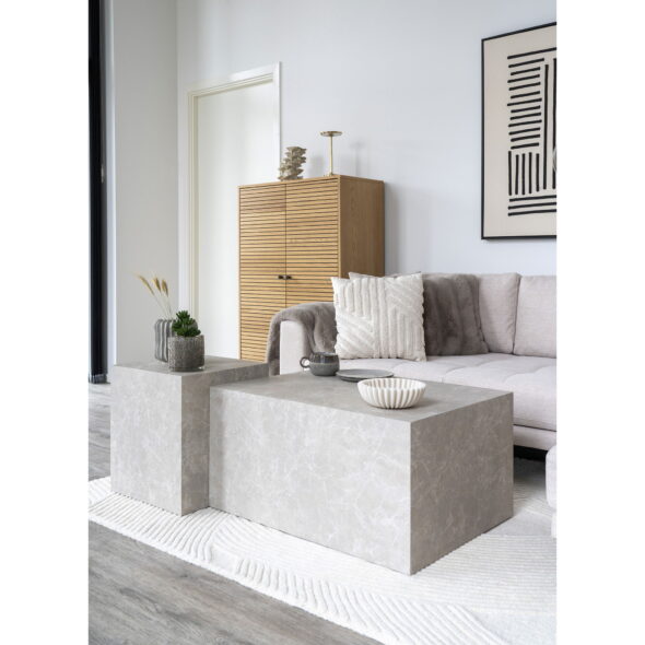 House Nordic - Albany Cushion - Kissen, weiß 45x45 cm – Bild 4
