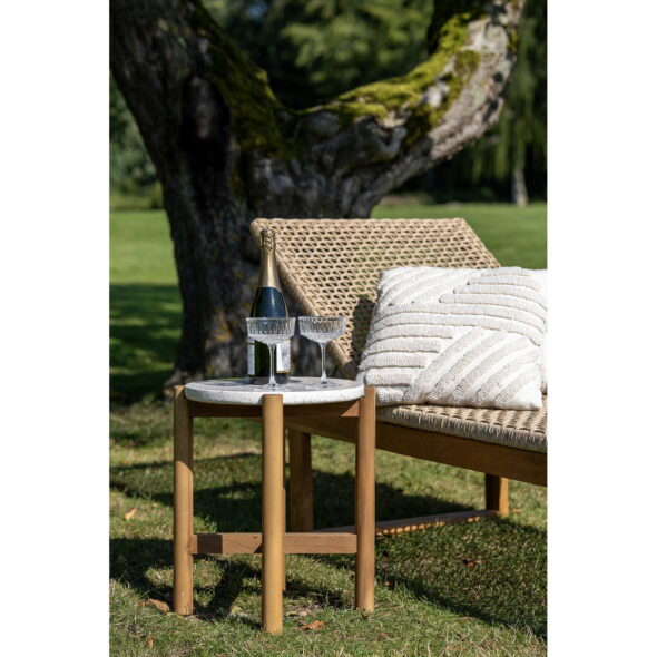 House Nordic - Albany Cushion - Kissen, weiß 45x45 cm – Bild 7