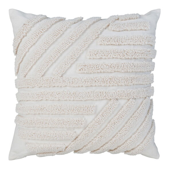 House Nordic - Albany Cushion - Kissen, weiß 45x45 cm