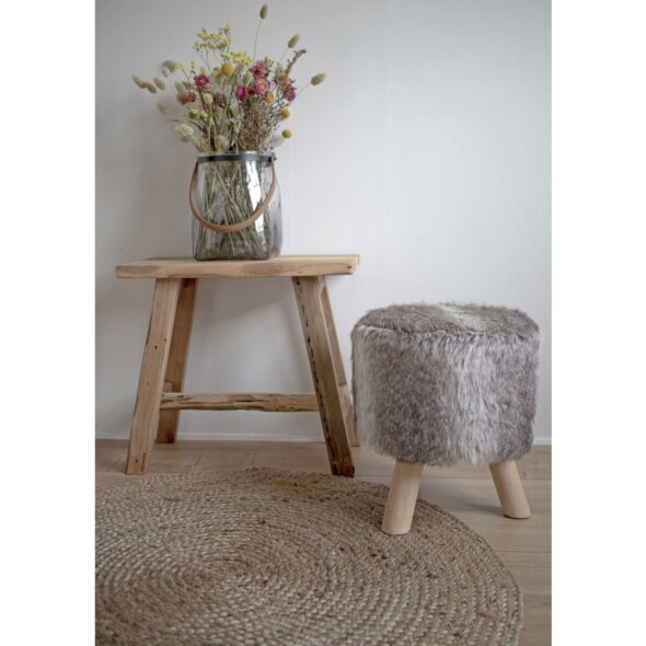House Nordic - Bombay Rug - Teppich, geflochtene Jute, Natur ø150 cm – Bild 2