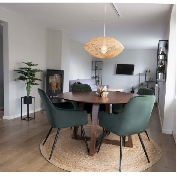 House Nordic - Bombay Rug - Teppich, geflochtene Jute, Natur ø180 cm – Bild 2