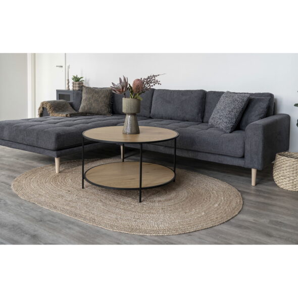 House Nordic - Bombay Rug - Teppich, geflochtene Jute, Natur 140x200 cm – Bild 4