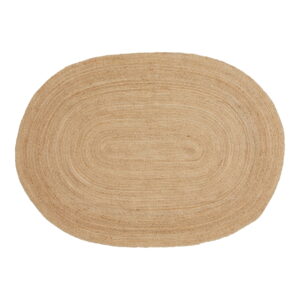 House Nordic - Bombay Rug - Teppich, geflochtene Jute, Natur 140x200 cm