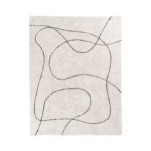 House Nordic - Tampa Rug - Teppich, Baumwolle mit Aufdruck, Natur, 160x230 cm