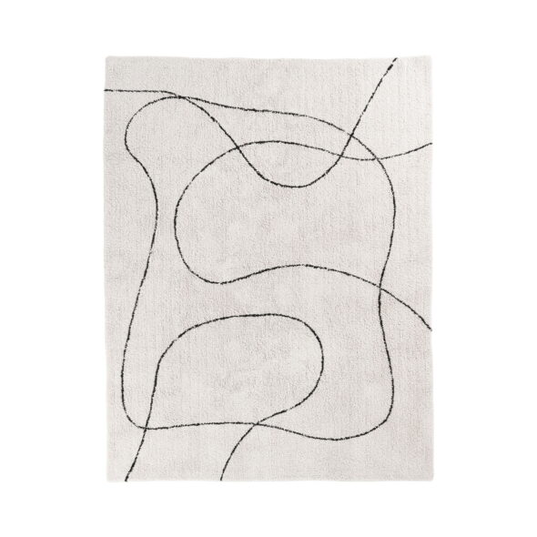 House Nordic - Tampa Rug - Teppich, Baumwolle mit Aufdruck, Natur, 160x230 cm