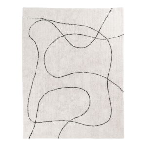 House Nordic - Tampa Rug - Teppich, Baumwolle mit Aufdruck, Natur, 200x300 cm