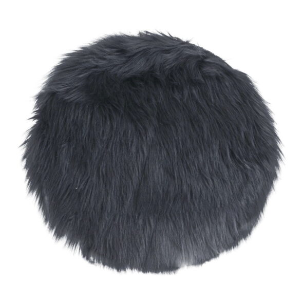 House Nordic - Lammfellsitz künstlich - Lammfellsitz künstlich, grau, ø35 cm