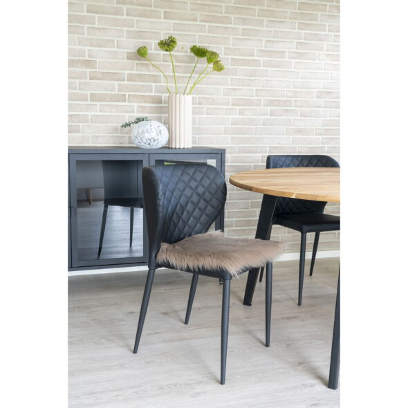 House Nordic - Lammfellsitz künstlich - Lammfellsitz künstlich, Pilz, 40x40 cm – Bild 2