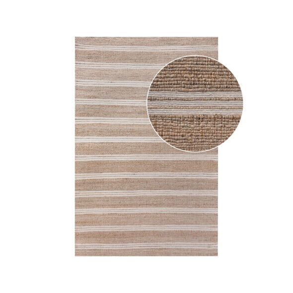 House Nordic - Kavali-Teppich – Kavali-Teppich, handgewebt, Natur/Elfenbein 160 x 230 cm