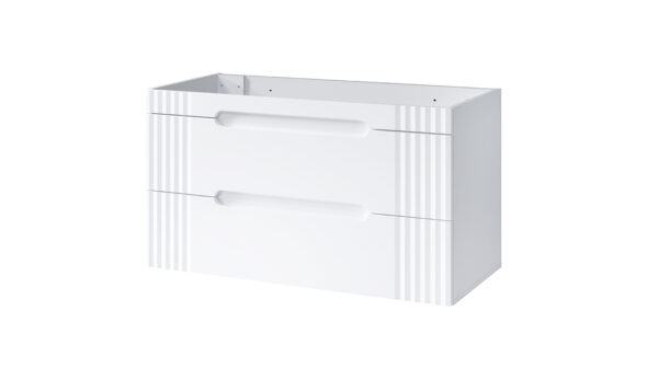 Waschbeckenunterschrank 120 cm, 2 Schubladen