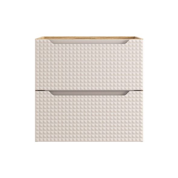 Waschbeckenunterschrank, 60 cm, 2 Schubladen – Bild 2