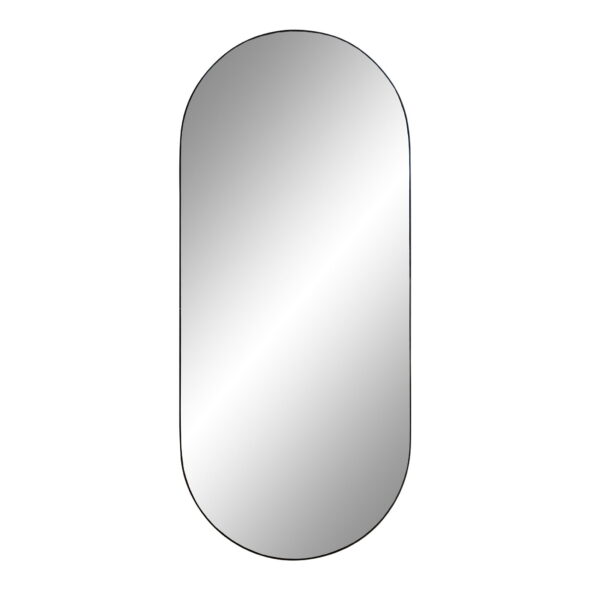 House Nordic - Jersey Mirror - Spiegel, Stahl, schwarz, 35x80 cm