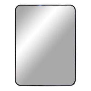 House Nordic - Madrid Mirror - Spiegel, Aluminium, schwarz, 50x70 cm
