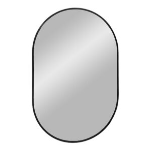 House Nordic - Madrid Mirror - Spiegel, Aluminium, schwarz, 50x80 cm