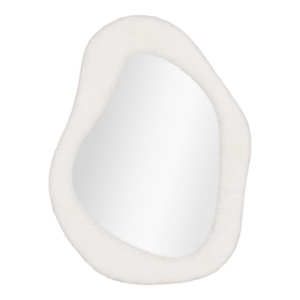 House Nordic - Bosa Mirror - Spiegel, Teddy, weiß 46,5x61 cm
