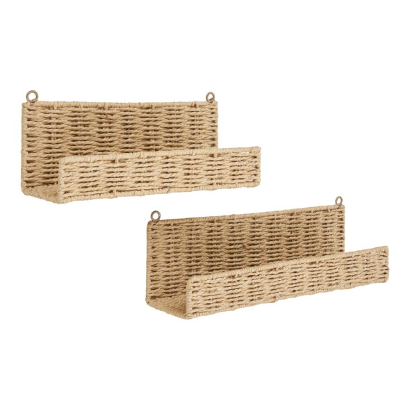 House Nordic - Treviso Wandregale - Wandregale, Papier, natur, 2er-Set – Bild 3