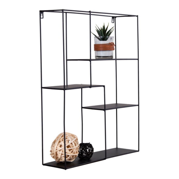 House Nordic - Mons Shelf - Regal, schwarzer Stahl 40,5x10,5 cm – Bild 3