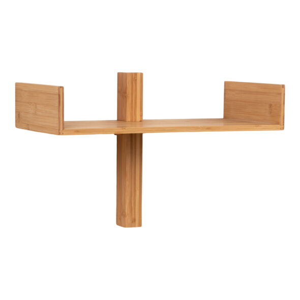 House Nordic - Villa Shelf - Wandregal, Bambus, Natur 50x36 cm – Bild 4