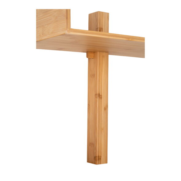 House Nordic - Villa Shelf - Wandregal, Bambus, Natur 50x36 cm – Bild 6