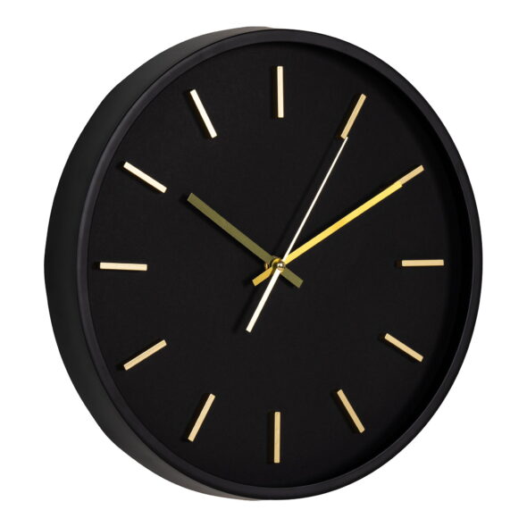 House Nordic - Kensington Wall Clock - Wanduhr, schwarz, geräuschloses Uhrwerk ø35 cm – Bild 3
