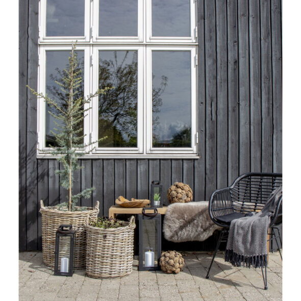 House Nordic - Indo Baskets – Körbe, Kubu-Rattan, Natur, 2er-Set – Bild 4