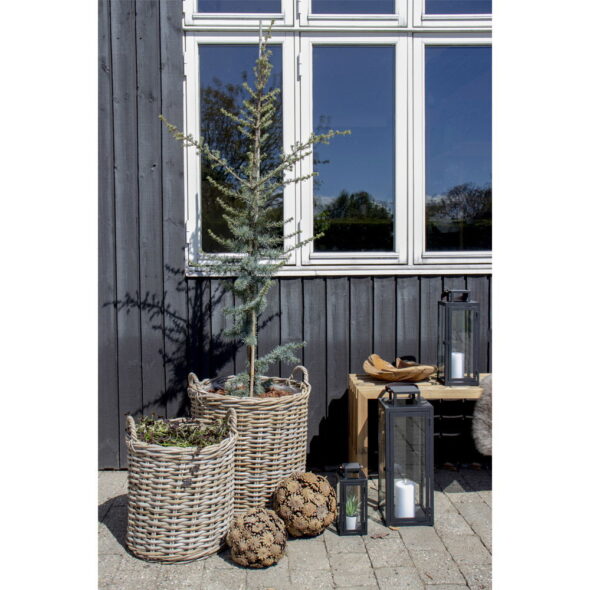 House Nordic - Indo Baskets – Körbe, Kubu-Rattan, Natur, 2er-Set – Bild 5