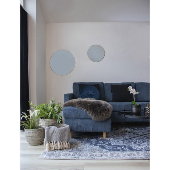 House Nordic - Tivoli Baskets - Körbe, Maisblätter, grau, 3er-Set – Bild 9
