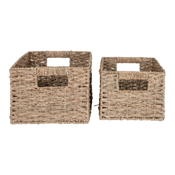 House Nordic - Venoso Baskets - Körbe, Seegras, natur, 2er-Set – Bild 3