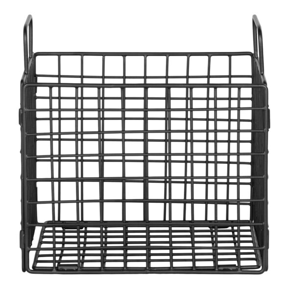 House Nordic - Mora Wire Basket - Drahtkorb, Metall, schwarz, 25x20x25 cm – Bild 2