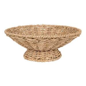 House Nordic - Pruna Serviertablett - Serviertablett, Seegras, natur ø30x11 cm