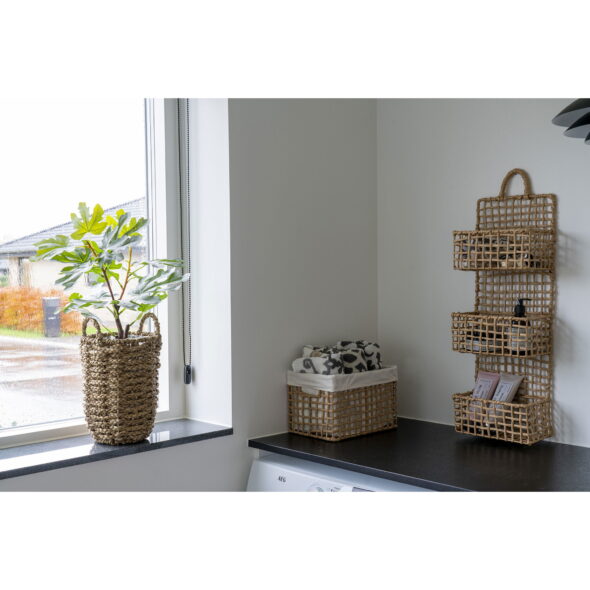 House Nordic - Bustelo Baskets - Körbe, Papier, natur, 2er-Set – Bild 2
