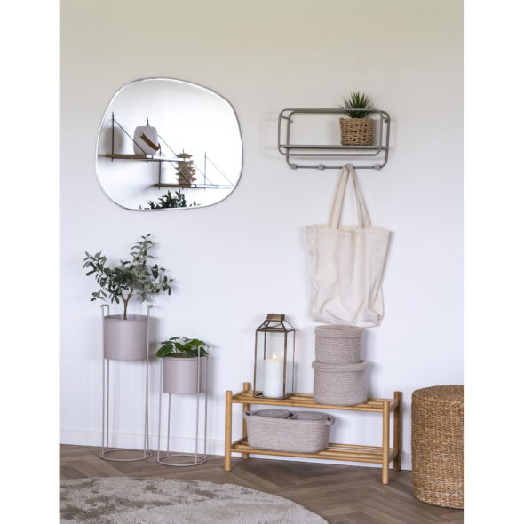 House Nordic - Cadima Baskets - Körbe, Baumwolle, Beige, 3er-Set – Bild 2