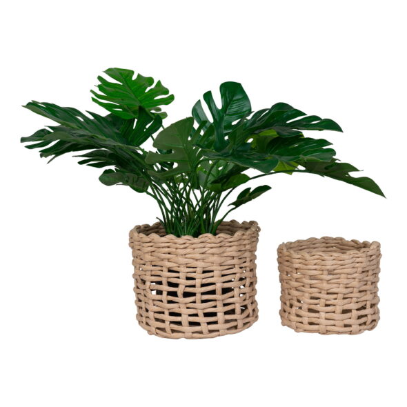 House Nordic - Penela Baskets - Körbe, Papier, natur, 2er-Set – Bild 2