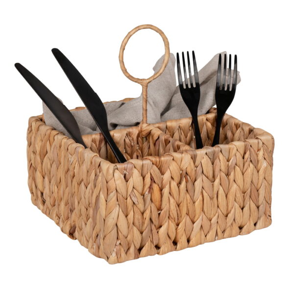 House Nordic - Pleiku Aufbewahrungsbox – Aufbewahrungsbox, Wasserhyazinthe, natur, 20 x 11 x 20 cm – Bild 3