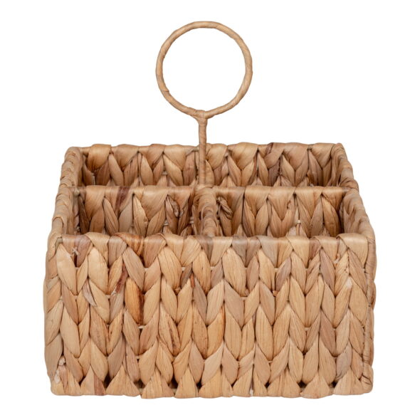 House Nordic - Pleiku Aufbewahrungsbox – Aufbewahrungsbox, Wasserhyazinthe, natur, 20 x 11 x 20 cm – Bild 4