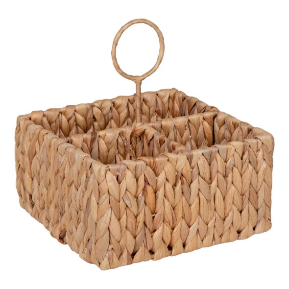 House Nordic - Pleiku Aufbewahrungsbox – Aufbewahrungsbox, Wasserhyazinthe, natur, 20 x 11 x 20 cm