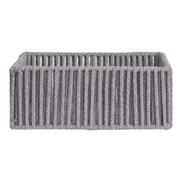 House Nordic - Arese Baskets - Körbe, Baumwolle/Metall, grau, 3er-Set – Bild 10