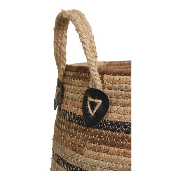 House Nordic - Erba Baskets - Körbe, Bananenblatt, natur, 2er-Set – Bild 6