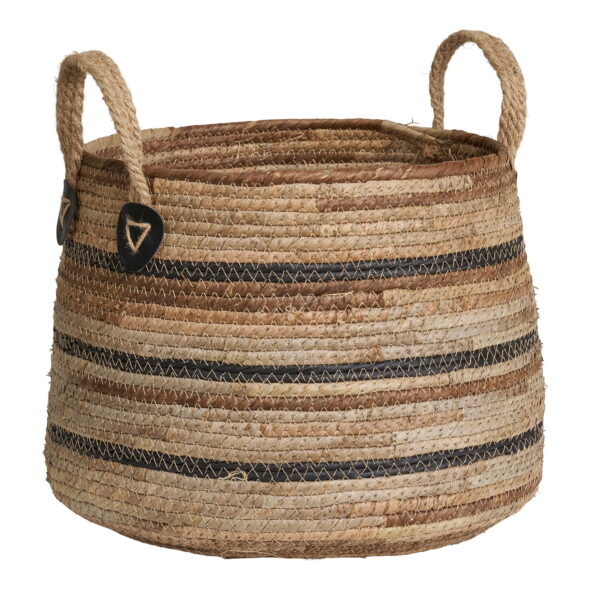 House Nordic - Erba Baskets - Körbe, Bananenblatt, natur, 2er-Set – Bild 8