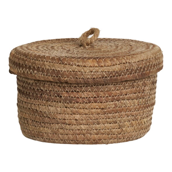 House Nordic - Desio Baskets - Körbe, Bananenblatt, natur, 2er-Set – Bild 3