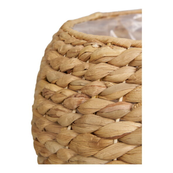 House Nordic - Denia Basket - Korb, Wasserhyazinthe, natur ø34,5x34,5 cm – Bild 3