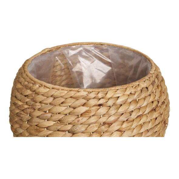 House Nordic - Denia Basket - Korb, Wasserhyazinthe, natur ø34,5x34,5 cm – Bild 4