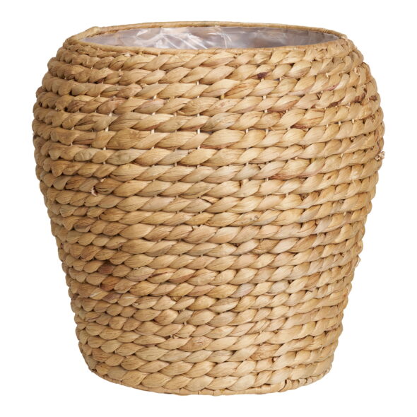 House Nordic - Denia Basket - Korb, Wasserhyazinthe, natur ø34,5x34,5 cm