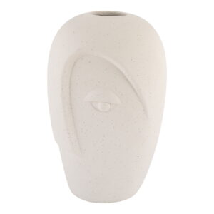 House Nordic - Vase - Vase, Keramik, Sand, 12,5x13x19,5 cm