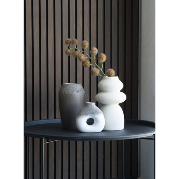 House Nordic - Vase - Vase, Keramik, beige, ø14,5x26,5 cm – Bild 2