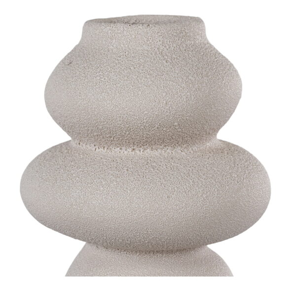 House Nordic - Vase - Vase, Keramik, beige, ø14,5x26,5 cm – Bild 5