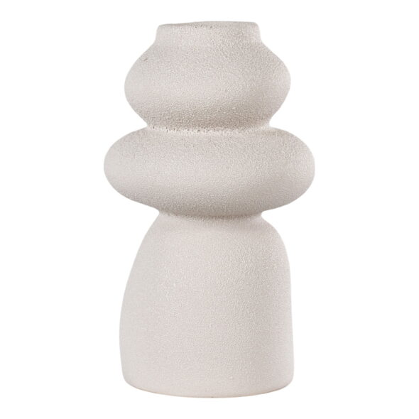 House Nordic - Vase - Vase, Keramik, beige, ø14,5x26,5 cm