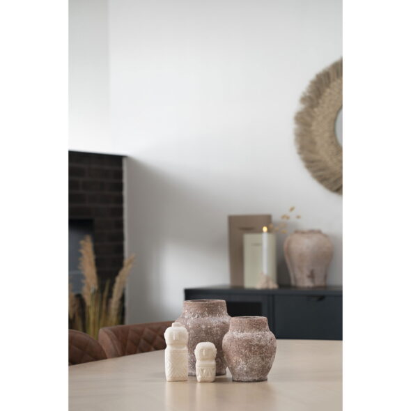 House Nordic - Dekoration - <p>Dekoration, Zement, Beige, 6,5x6,5x15 cm</p> – Bild 5